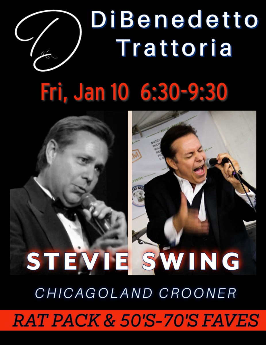 🎶✨ A Night with Stevie Swing – Live at DiBenedetto Trattoria ✨🎶 event photo