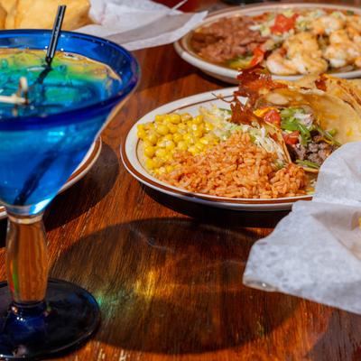 Served drinks and meals.