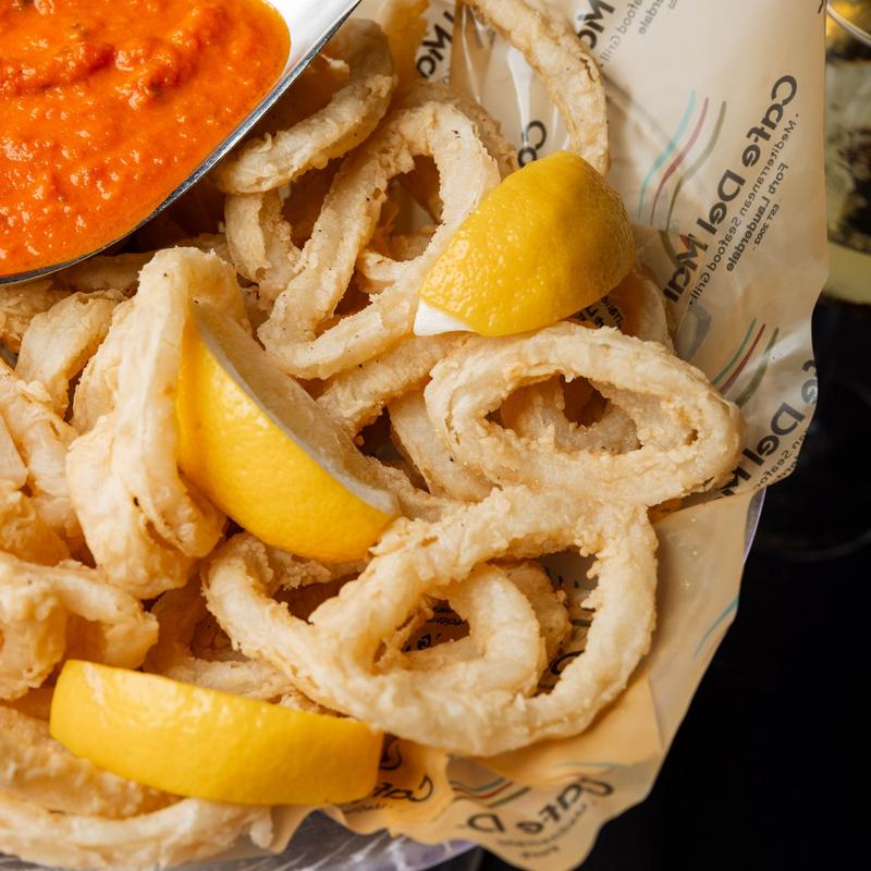 menu item 3 of 10, *Calamari Del Mar