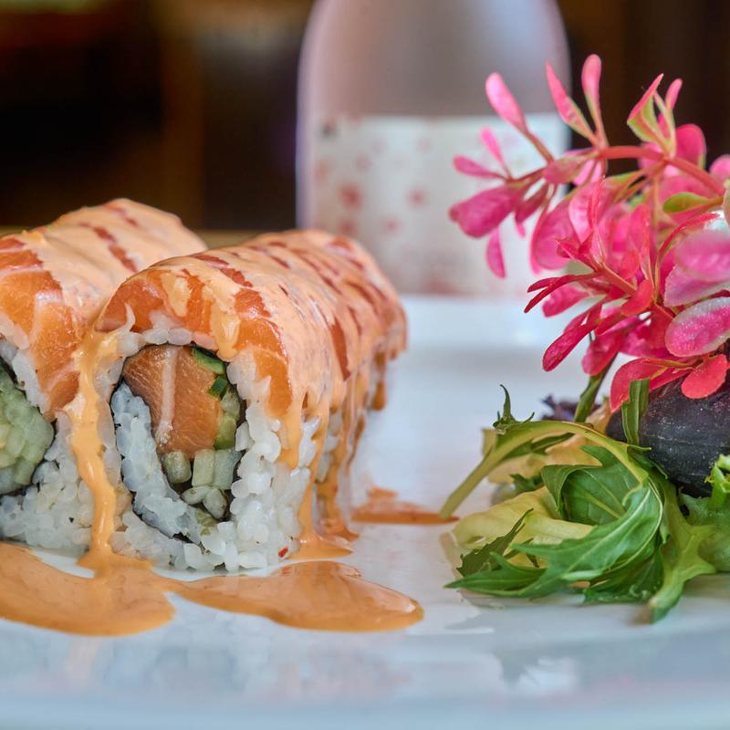 menu item 9 of 16, Crazy Salmon Roll (8)