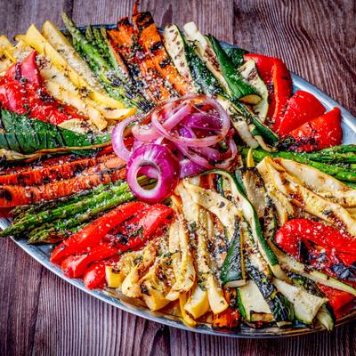 Grilled Vegetable Platter.