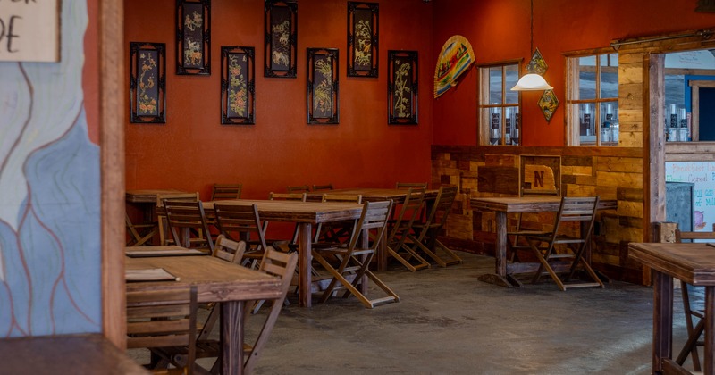 Interior, seating area