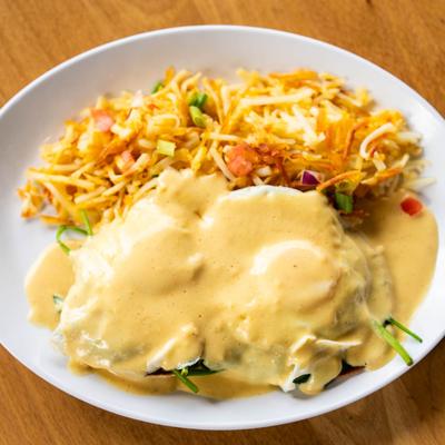 Eggs Benedict.