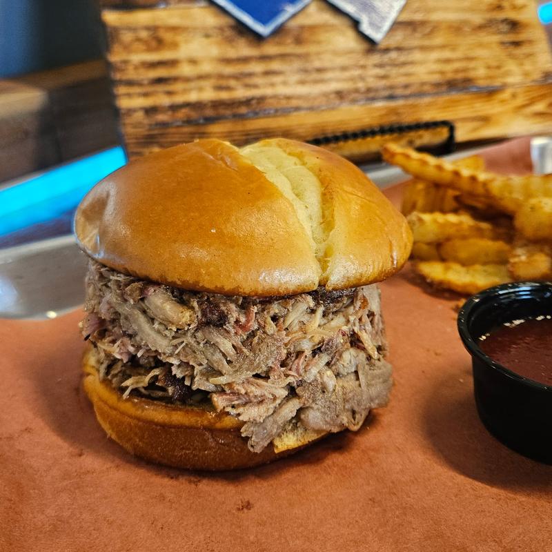 BBQ Pulled Pork Sandwich photo