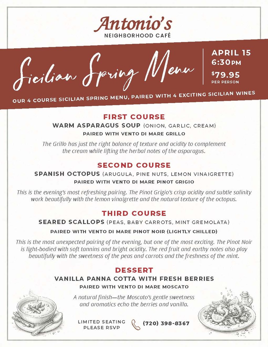 Sicilian Spring Special event photo