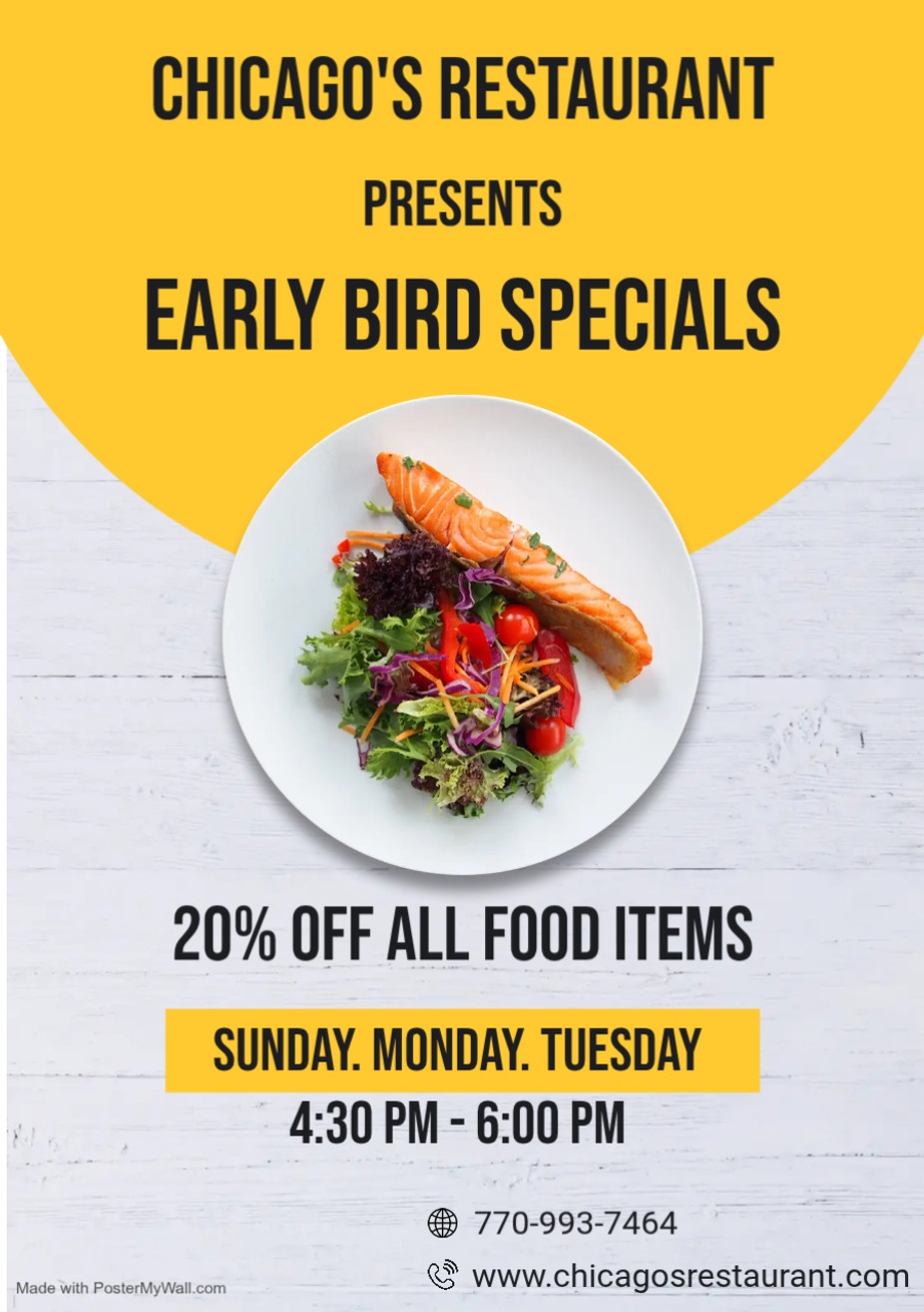 Early Bird Specials event photo