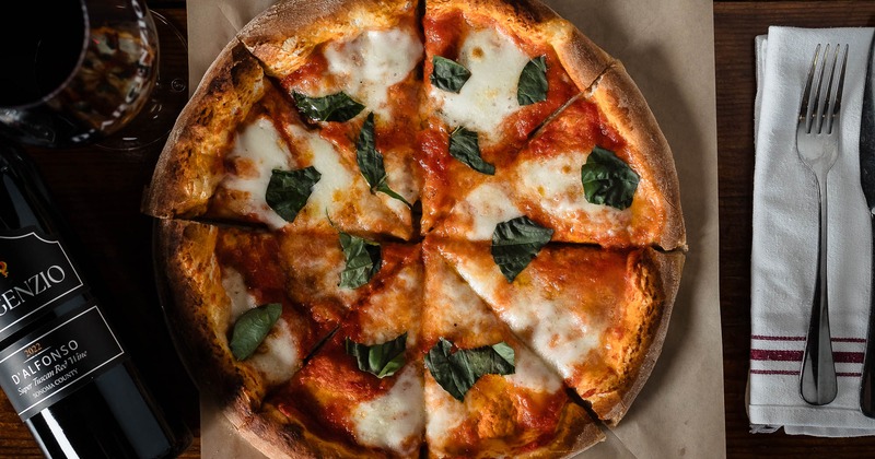 Margherita pizza