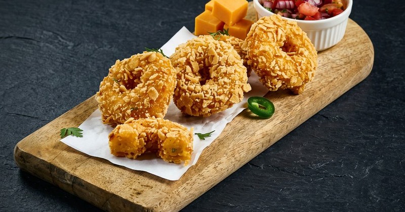 Jalapeno cheese rings appetizer