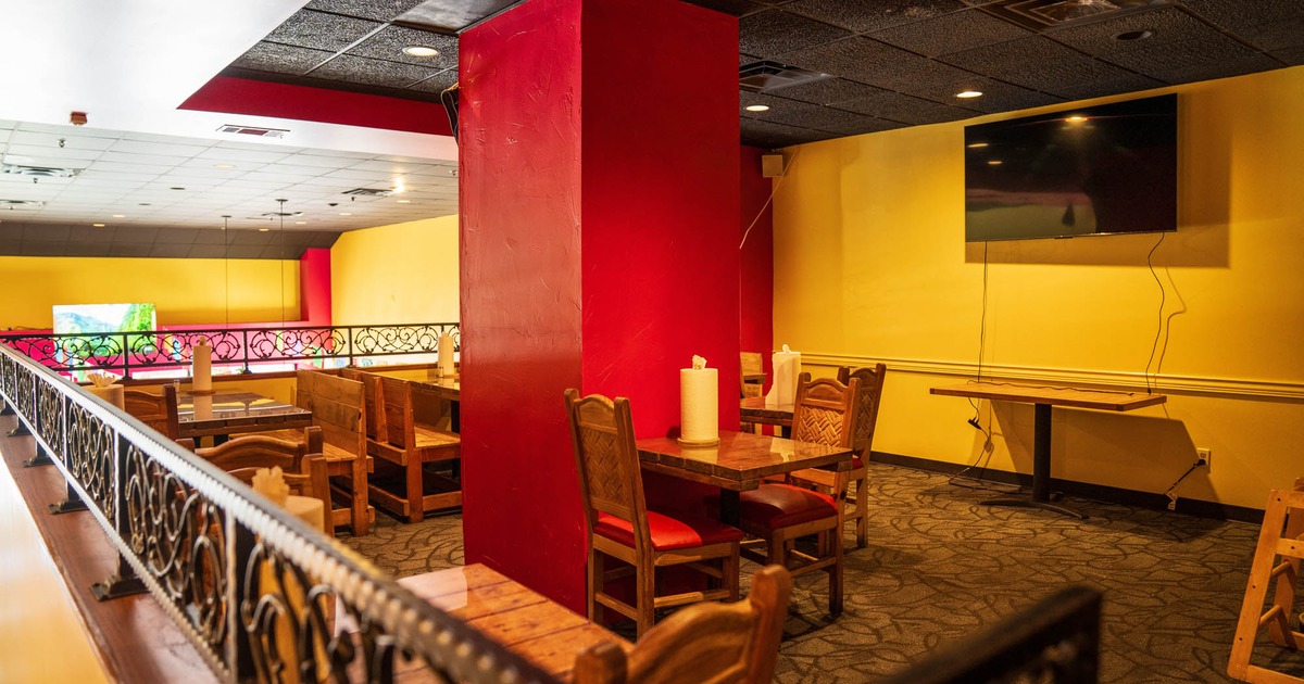 The restaurant's interior