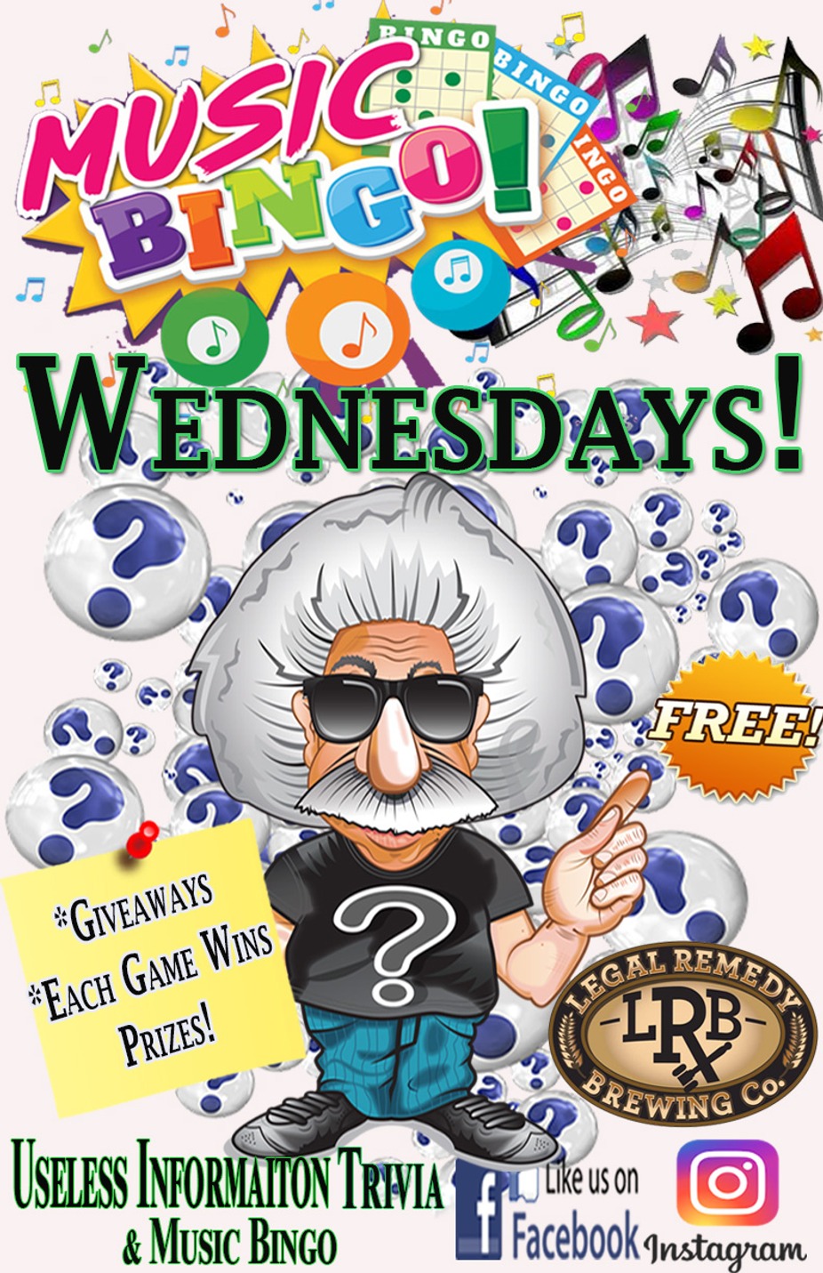 Music Bingo event photo