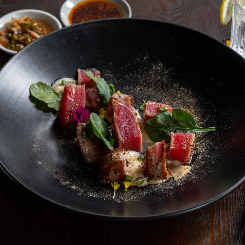 Seared Black Pepper Tuna GF photo