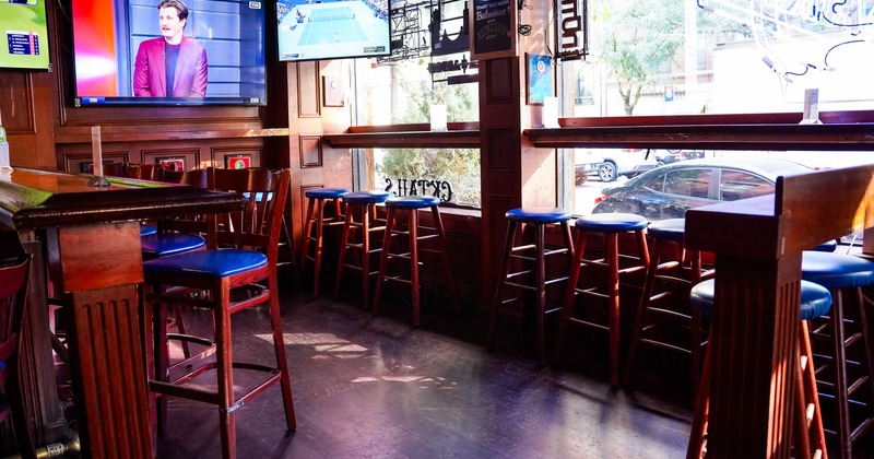 Interior, bar stools