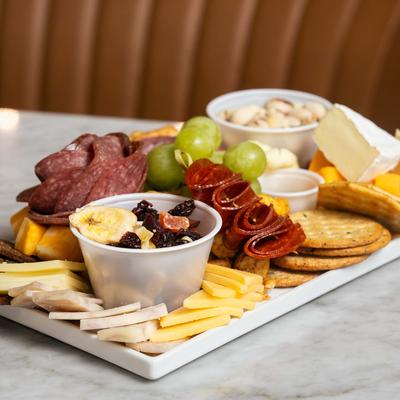 Charcuterie board.