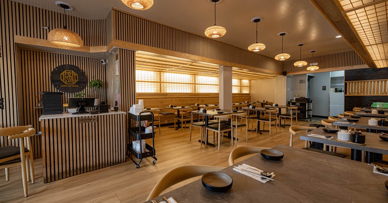 Interior, dining area