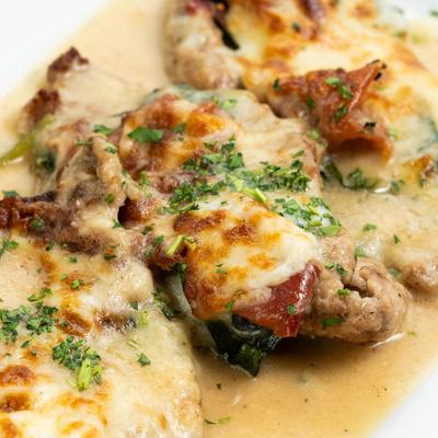 Veal Saltimbocca.