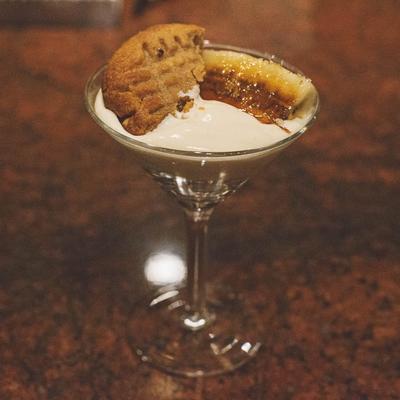 Cocktail in high glass