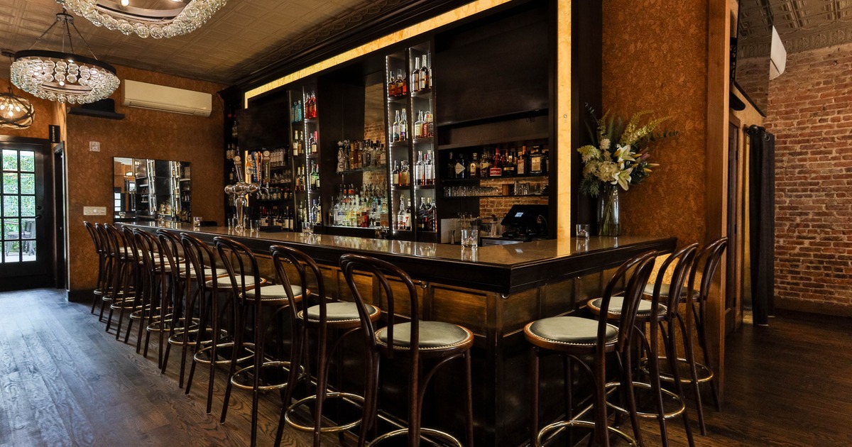 Interior, bar area