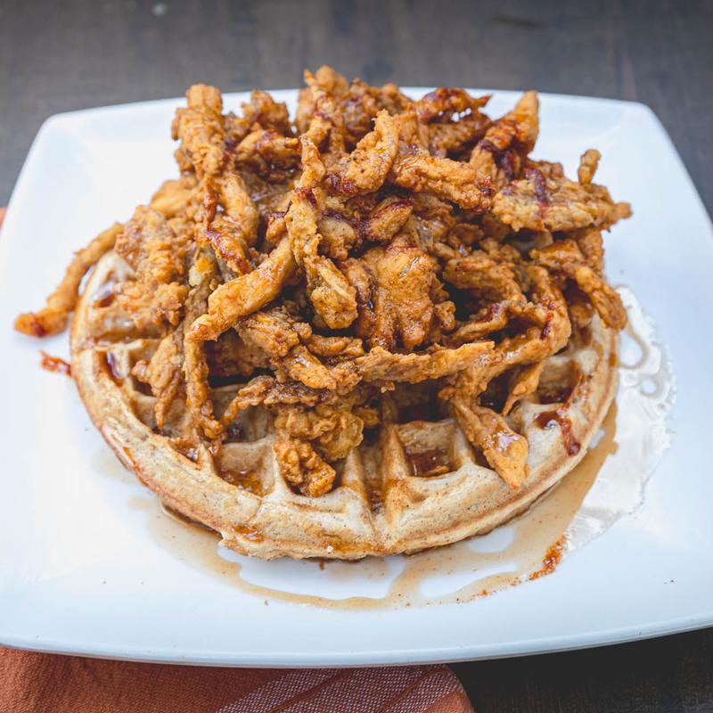 Hot Honey 'Shrooms & Waffles photo