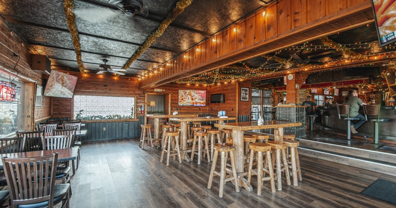 Interior, dining area