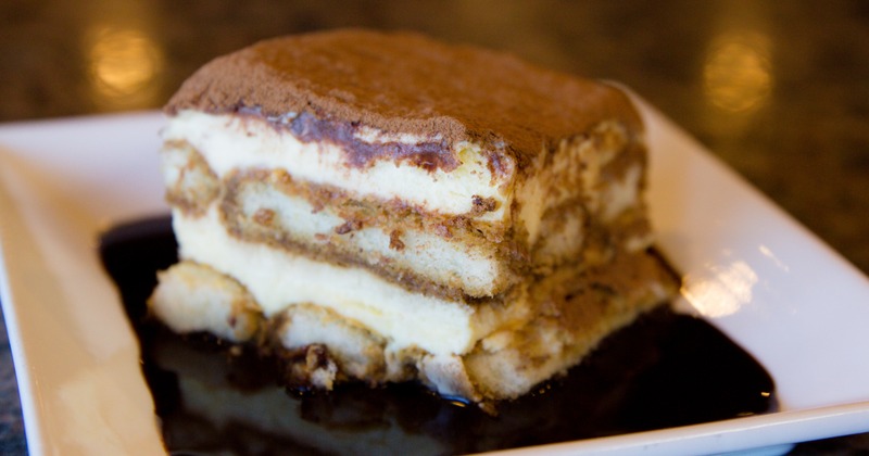 A close up of tiramisu