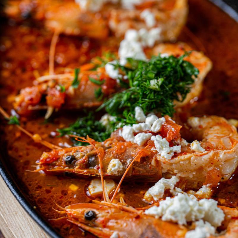 Shrimp Saganaki photo