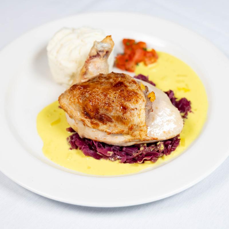 menu item 25 of 25, Bistro Stuffed Chicken