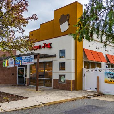 View of the restaurant.