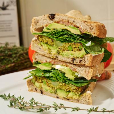 Lory's glory sandwich.