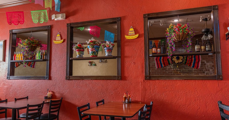 Interior seating space