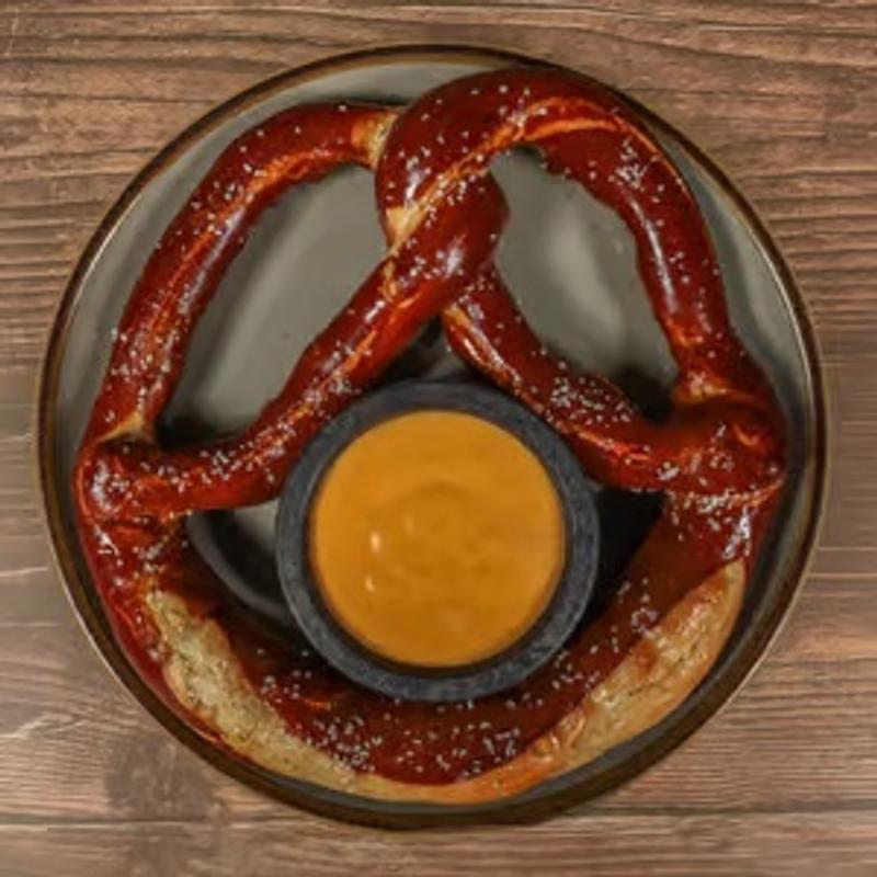 Bavarian Pretzel with Beer Cheese (VG) photo