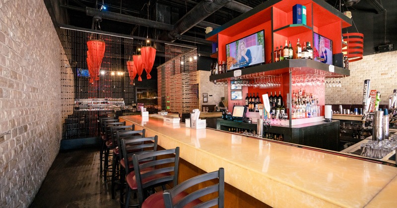 Interior bar seating