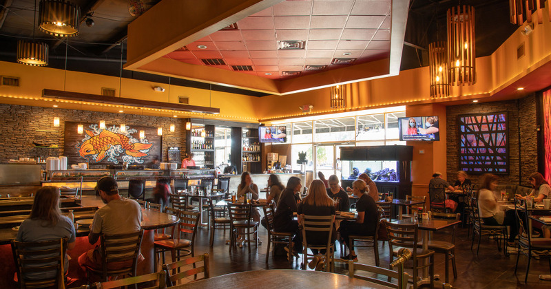 Interior, main seating area