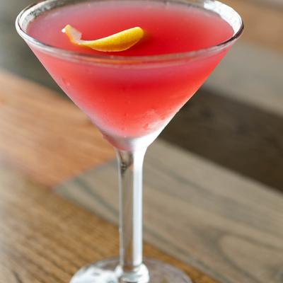 Raspberry Lemon Drop Martini.