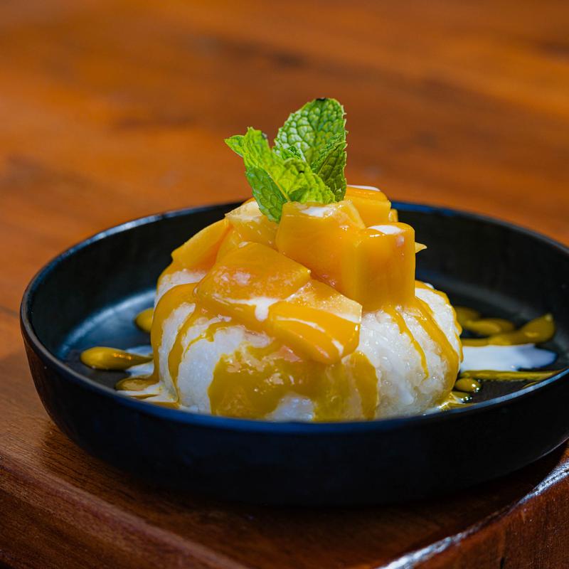 Mango with Sweet Sticky Rice (GF) photo