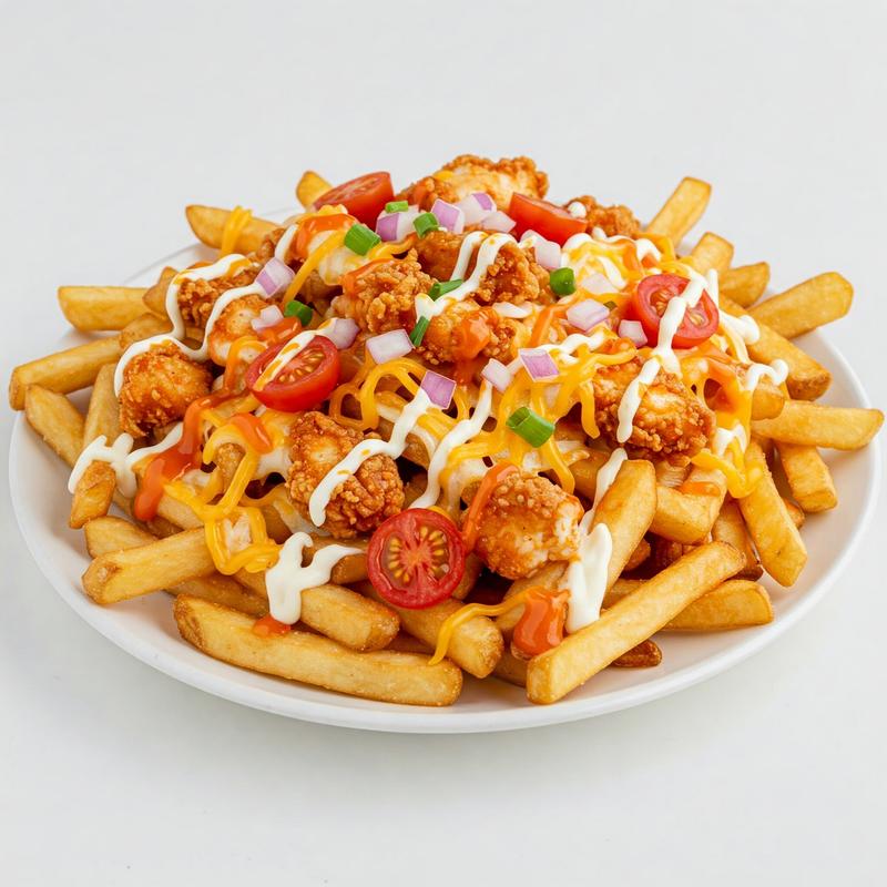 Buffalo Ranch Chicken - loaded fries photo