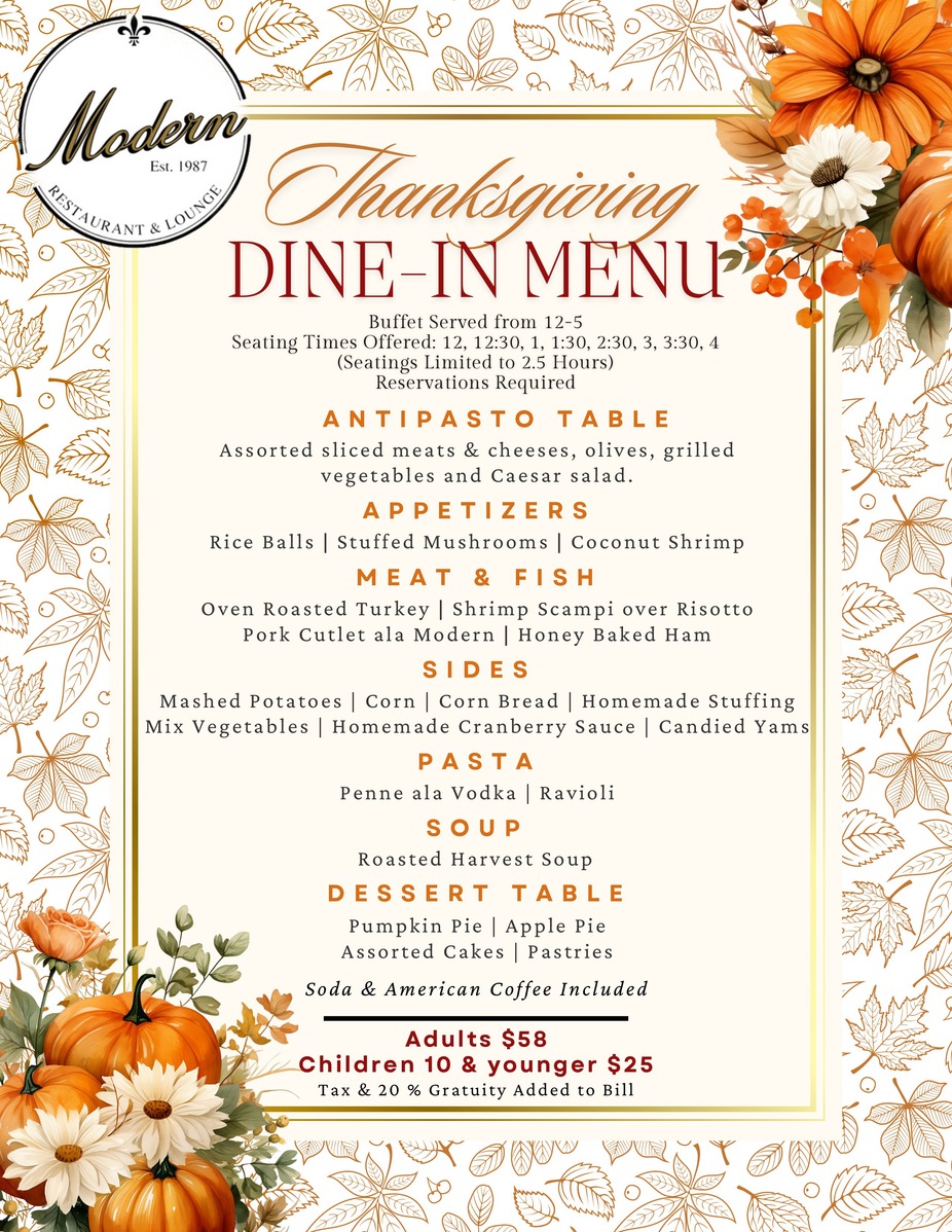 Thanksgiving Dine in event photo