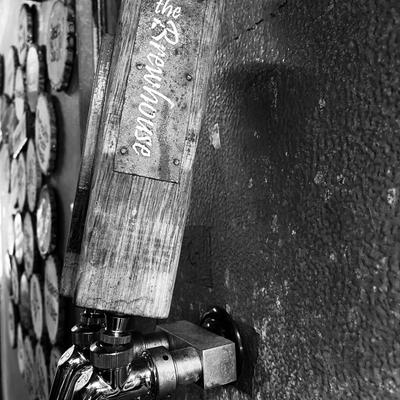 wooden brewhouse tap.
