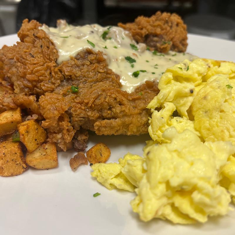 Chicken Fried Steak & Eggs photo