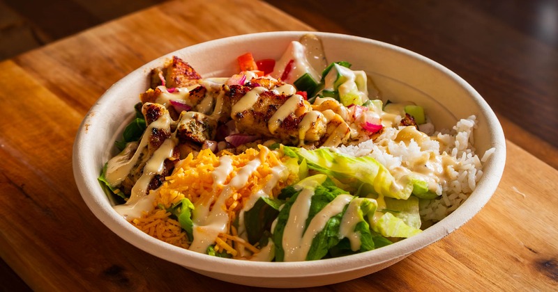 Chicken Souvlaki Bowl