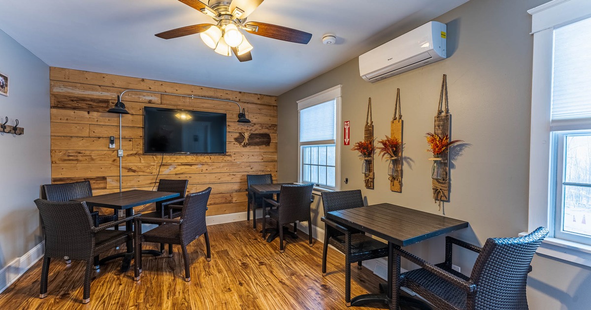 Interior, seating area