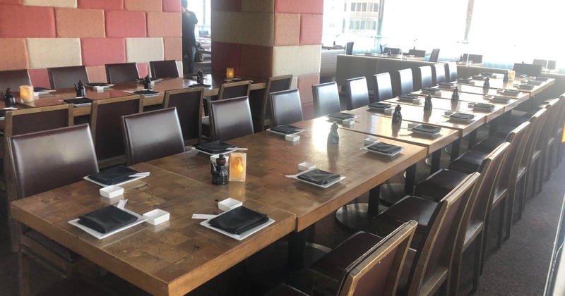 Joined dining tables