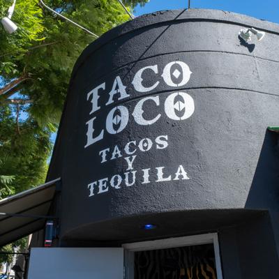 Exterior of the Taco Loco.