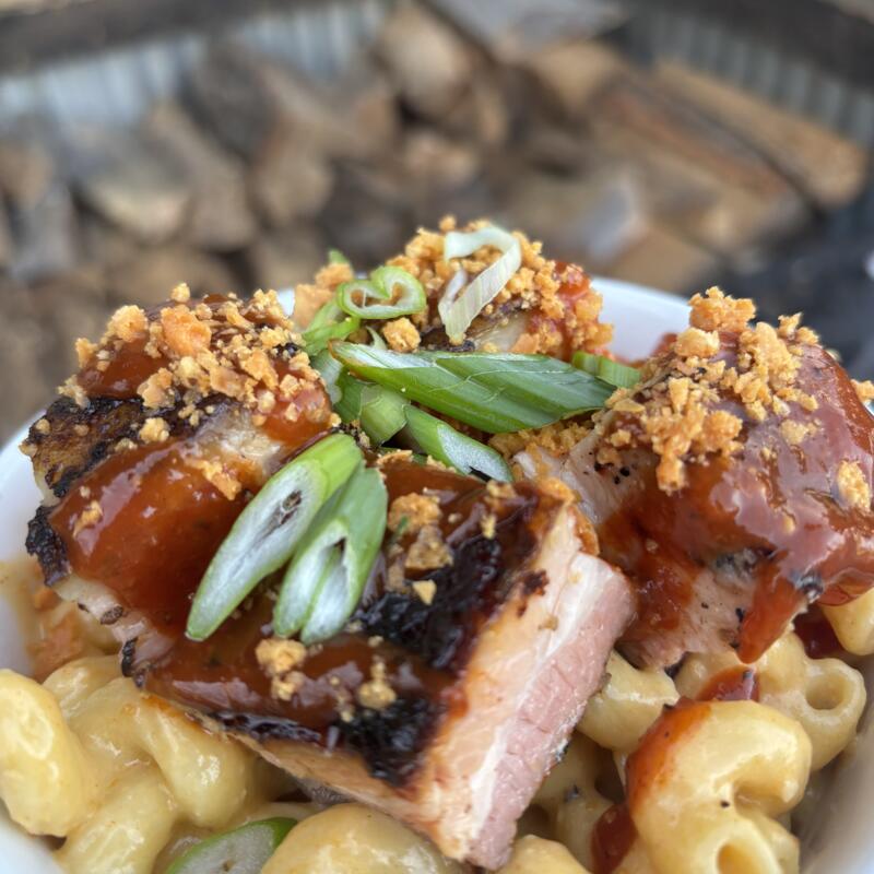 Mac & Cheese with Burnt Ends photo