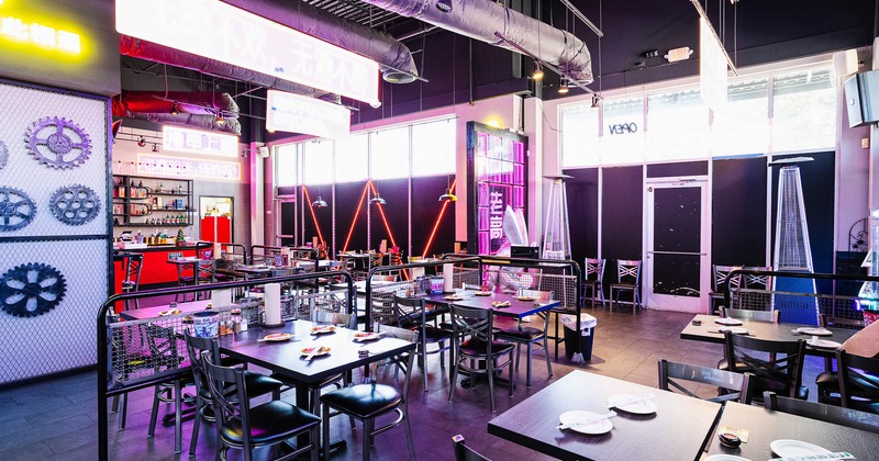 Interior, main seating space