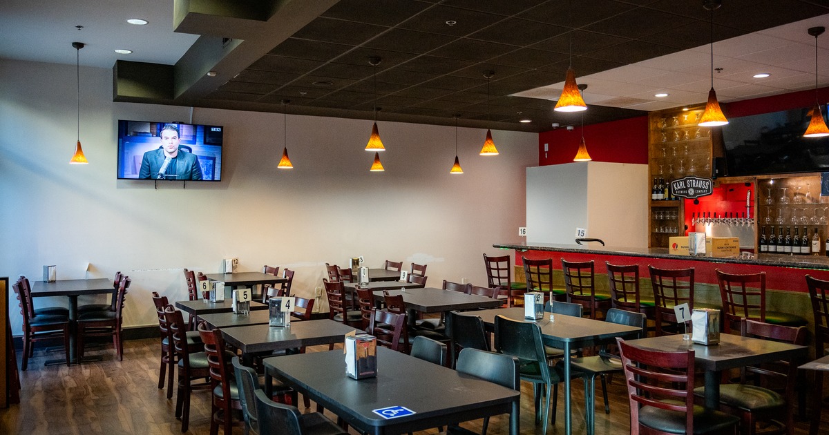 Interior, diner area