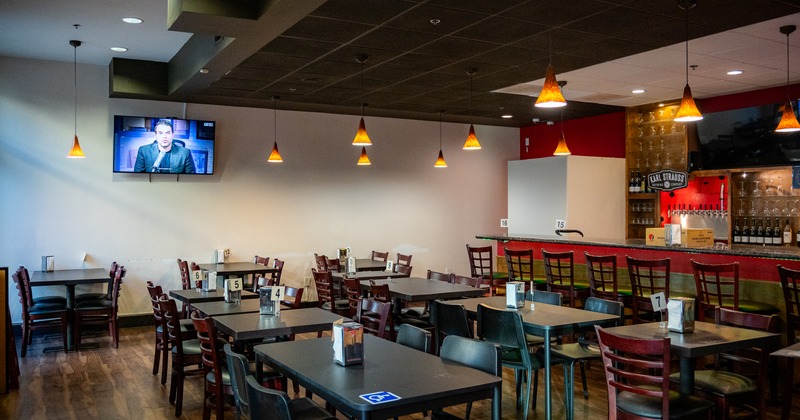 Interior, diner area