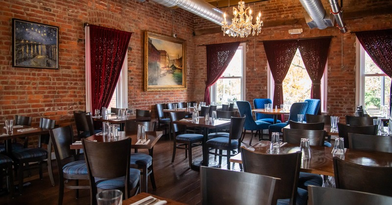 Interior seating space