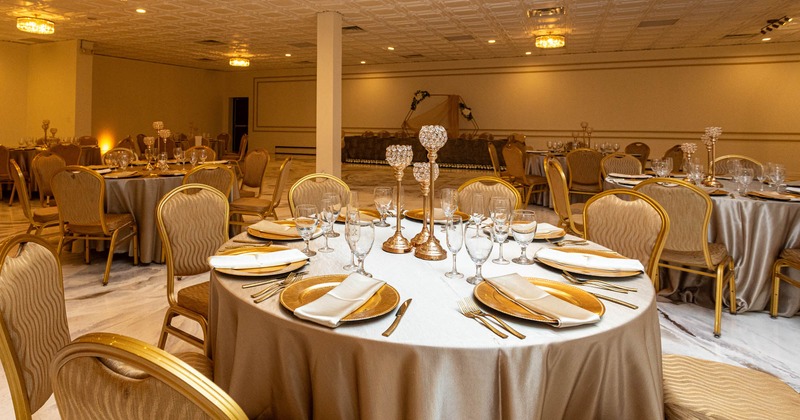 Interior, dining area