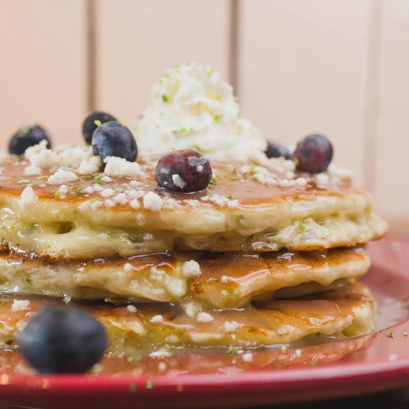 Key Lime Pie Flapjacks photo