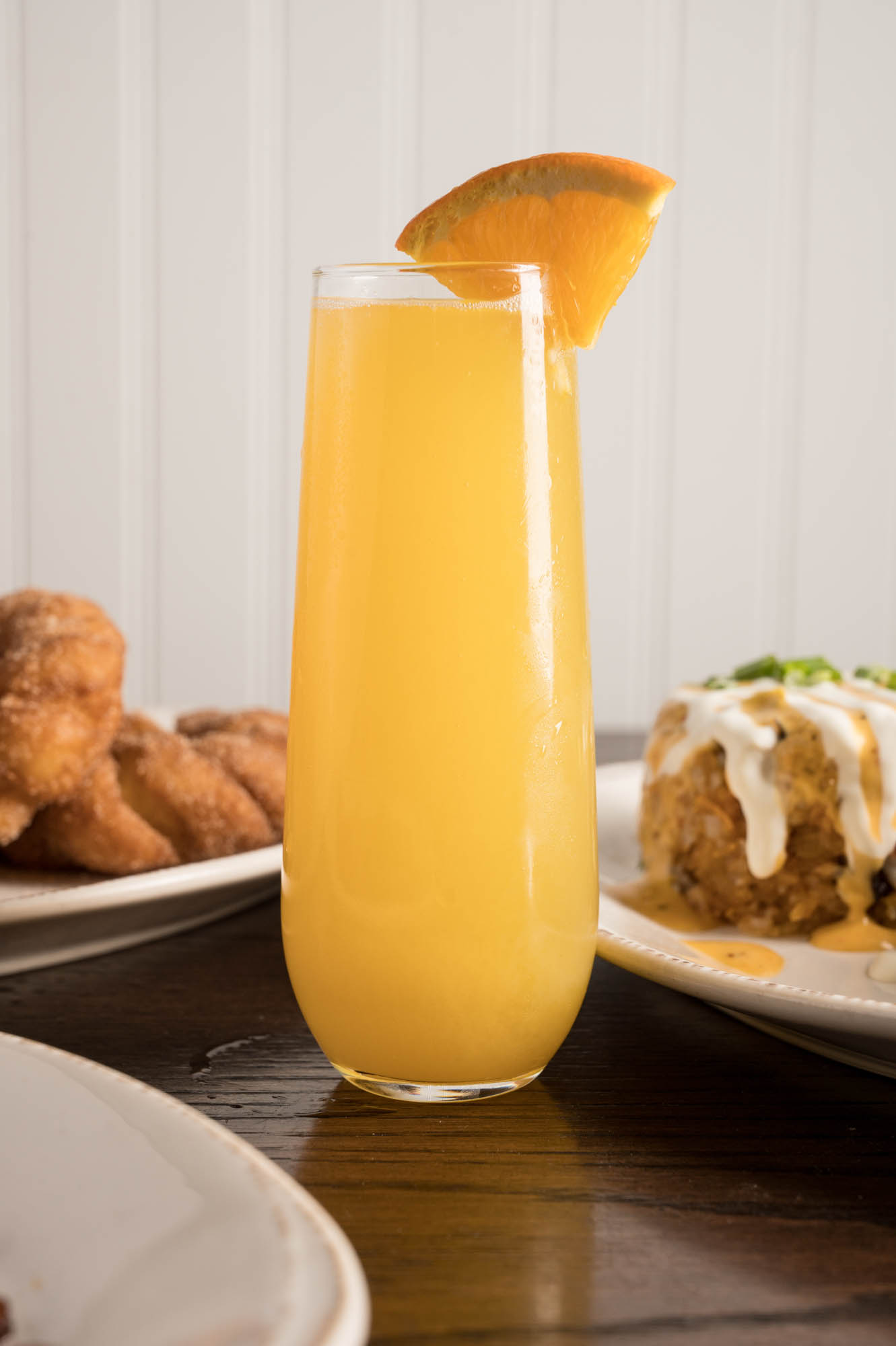Mimosa and food